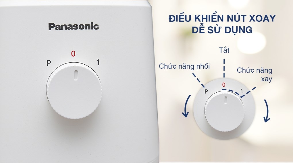 Máy xay sinh tố Panasonic MX-EX1031WRA ( 3 cối) - Hàng Chính Hãng