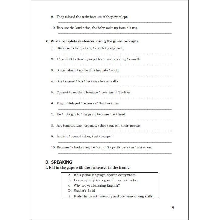 Sách - Bài Tập Tiếng Anh Lớp 9 - Không Đáp Án - Bám Sát SGK I Learn Smart World - Hồng Ân