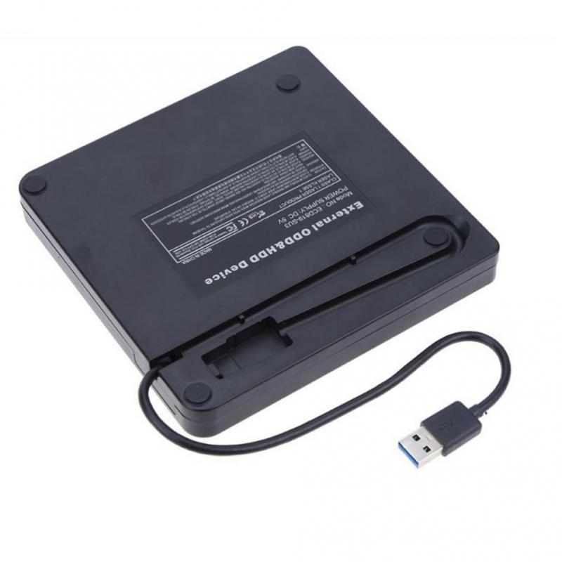 New External USB DVD RW CD Writer Burner Reader Player for PC Desktop White