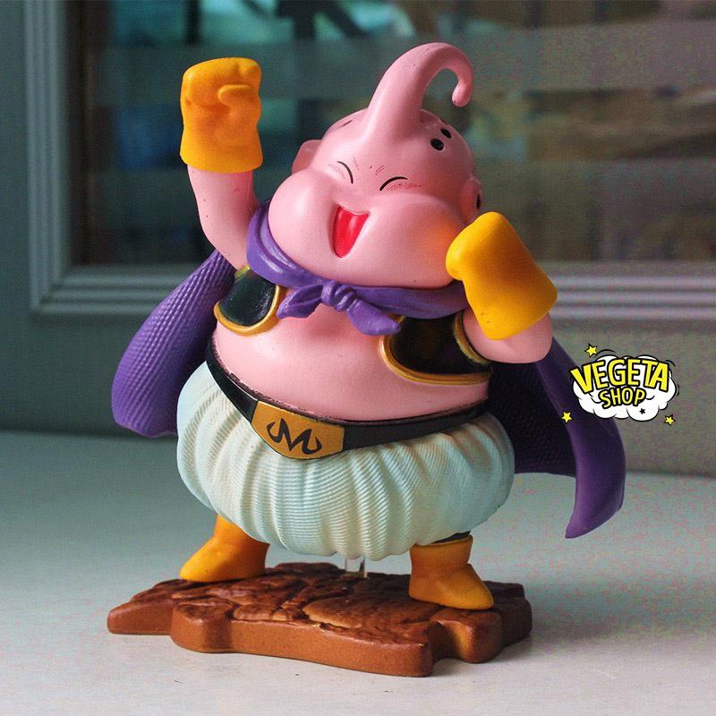 Mô hình Buu - Dragon Ball - Majin Buu Ma bư mập - Buu béo có đế là Dabura bị biến thành Chocolate - Full box - Cao 8cm