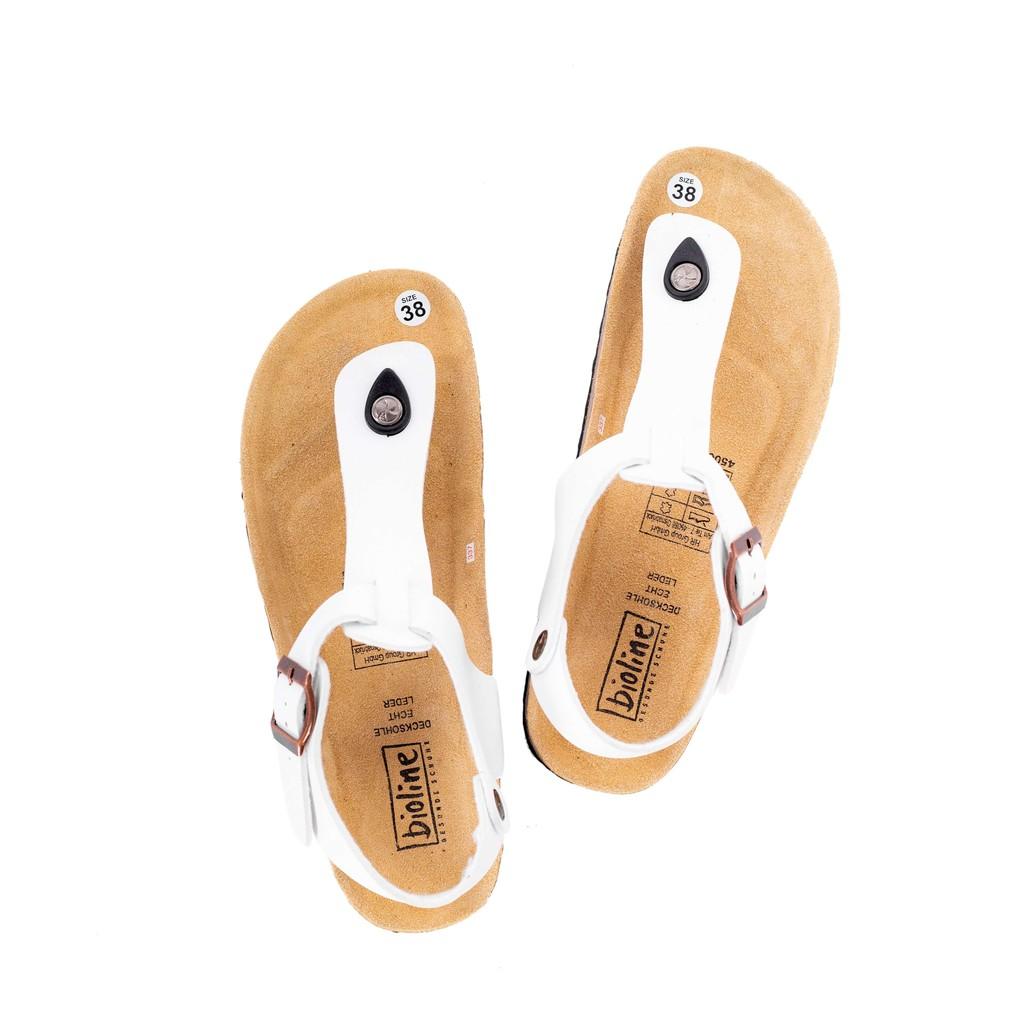 SANDAL UNISEX kẹp ngón chất liệu da tổng hợp xuất khẩu châu Âu mã PU10