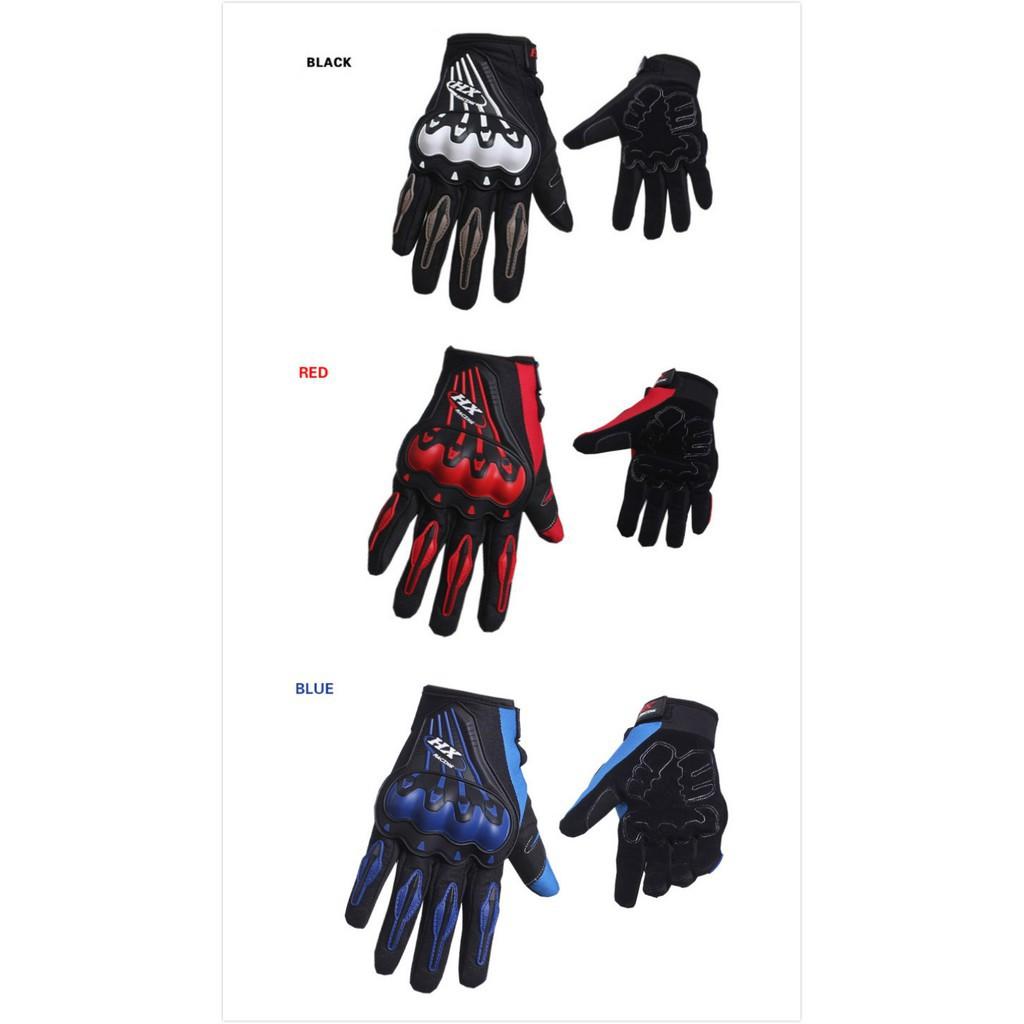 Găng tay lái xe máy bảo vệ ngón tay
