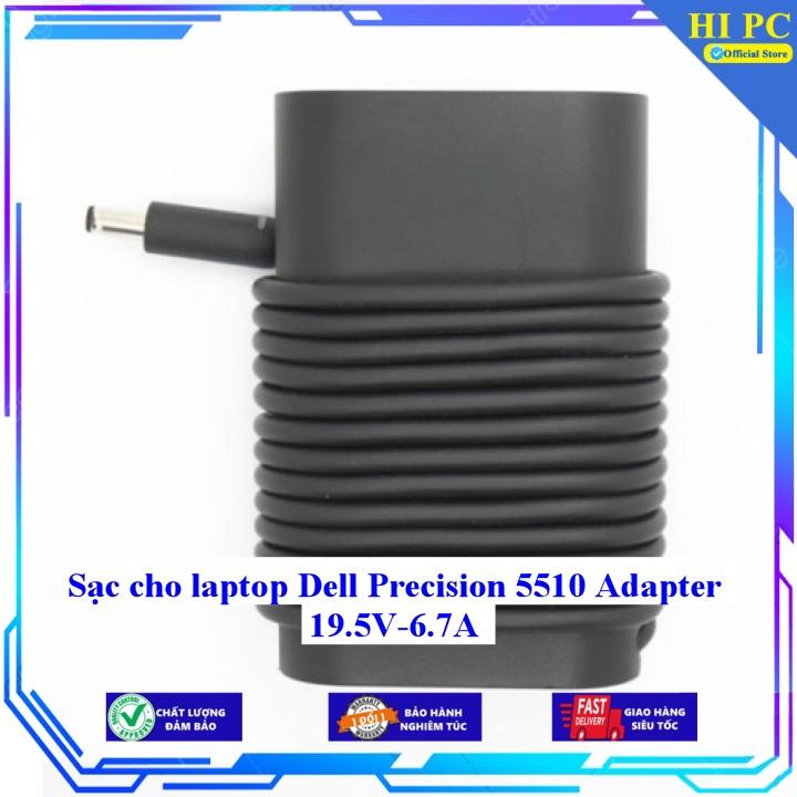 Sạc cho laptop Dell Precision 5510 Adapter 19.5V-6.7A - Kèm Dây nguồn - Hàng Nhập Khẩu