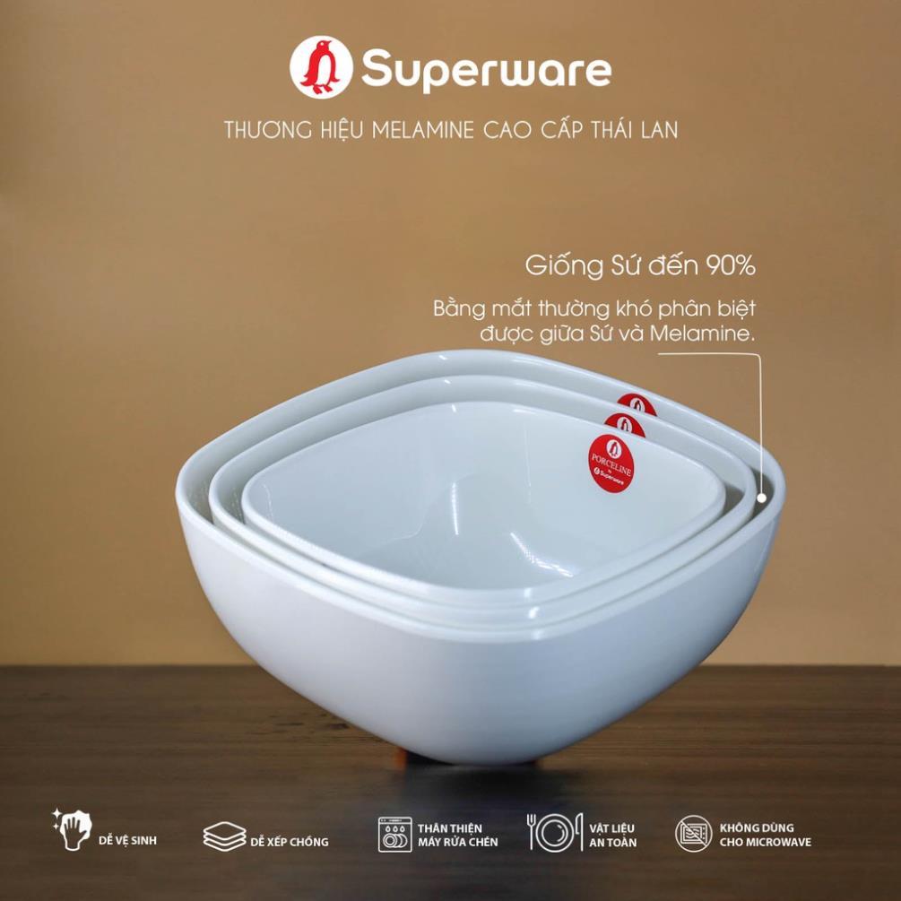 Bộ Bát Đĩa Nhựa Phíp 100% Melamine Sứ - Porceline
