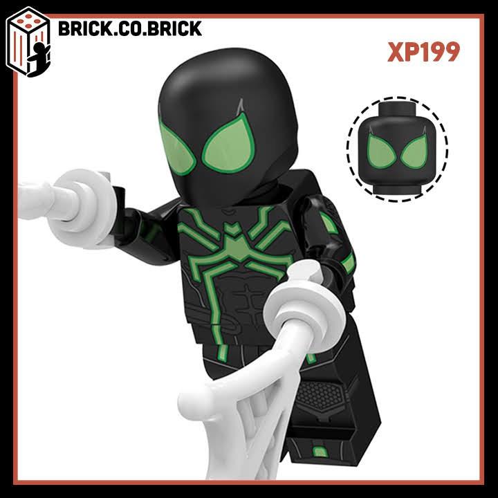 Lắp ráp Đồ chơi Mô hình Người Nhện minifig Siêu anh hùng Spider Mysterio KT1027