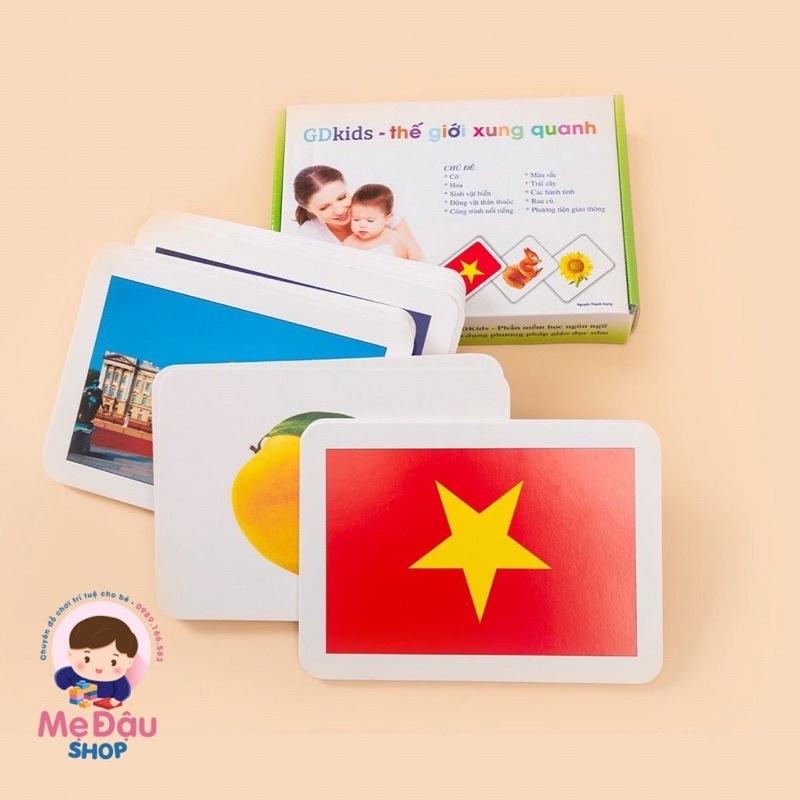 THẾ GIỚI XUNG QUANH (Bộ 100 Thẻ) – Flashcard