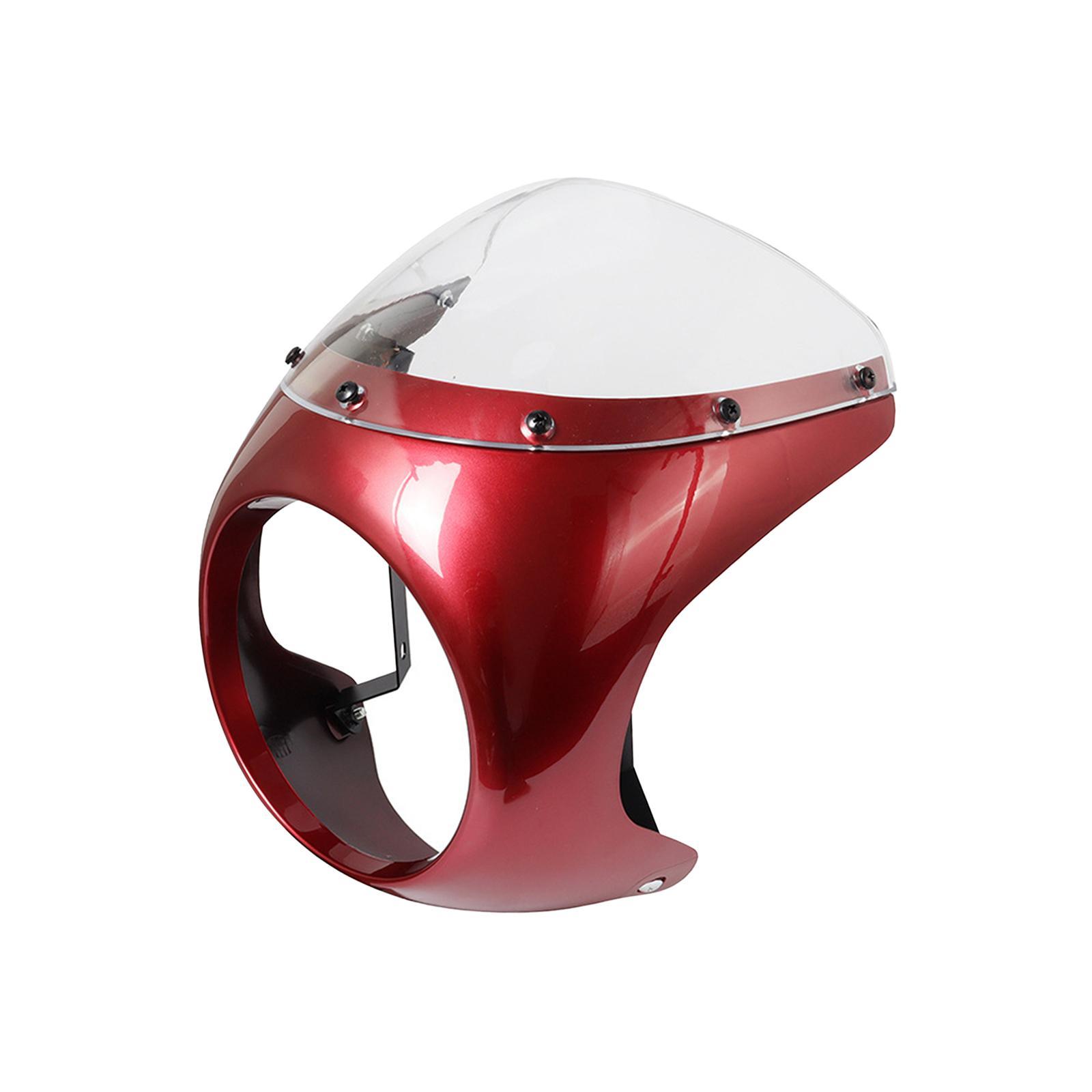 Headlight Fairing Screen Motorcycle Windshield for Motorbike
