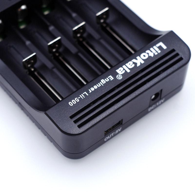 Liitokala LII-500 Smart Universal Li-ion của MH AAA 104440 14500 16340 17335 17500 18490 17670 18650 Bộ sạc pin