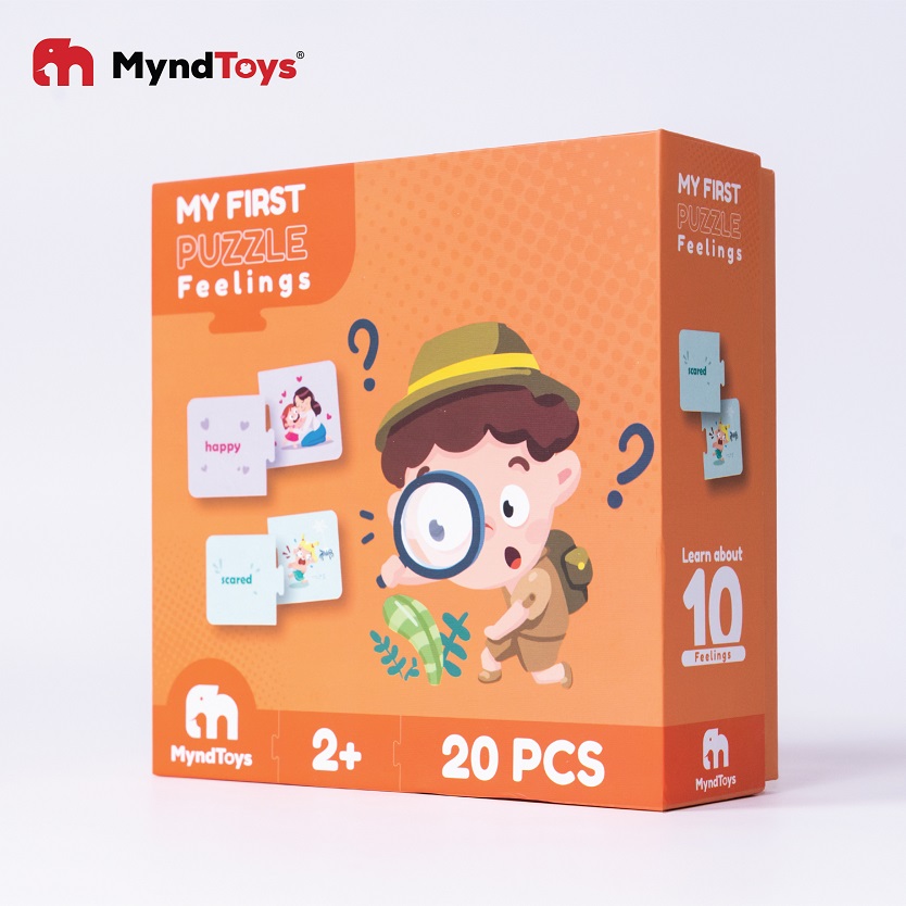 Đồ Chơi Xếp Hình Ghép Cặp MyndToys - My First Puzzle (Cho Bé Từ 2 Tuổi - Nhiều Chủ Đề)