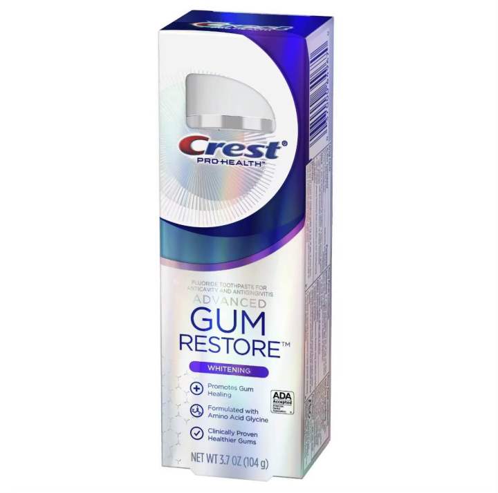 Kem Đánh Răng Crest Pro Health Advanced Gum Restore Whitening 104g Hàng Nhập Mỹ