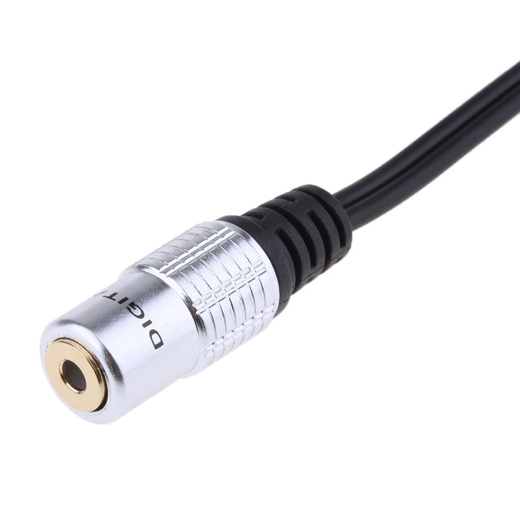 3.5mm Stereo Female to 2x RCA Female Jack Stereo Audio Splitter Y Adapter