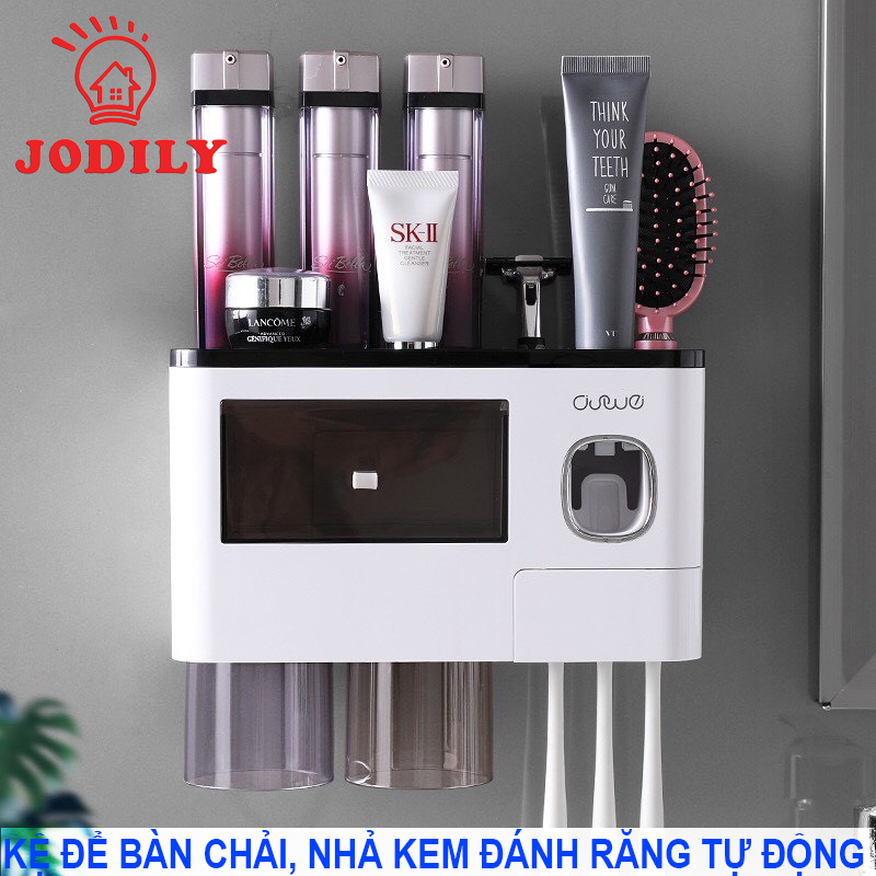 Kệ Để Bàn Chải Kem Đánh Răng Jodily Cao Cấp Dán Tường