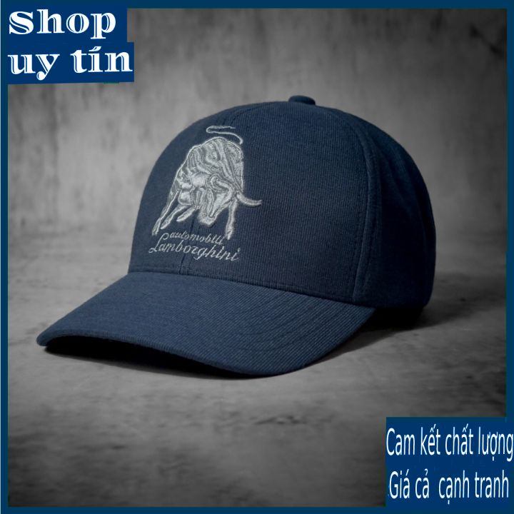 Freeship - MŨ NÓN KẾT LƯỠI TRAI LAM.BOR.GHI NAM NỮ CAO CẤP CAO CẤP, ĐẸP - MÀU XANH , MÀU ĐEN