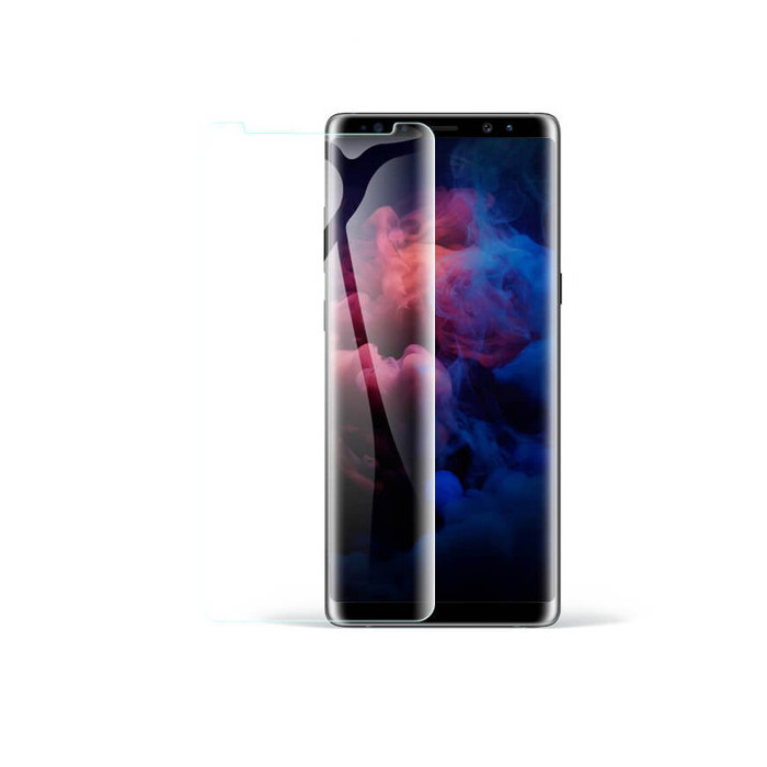 Tấm kính cường lực trong suốt full keo UV dành cho SamSung Galaxy S9+ Plus