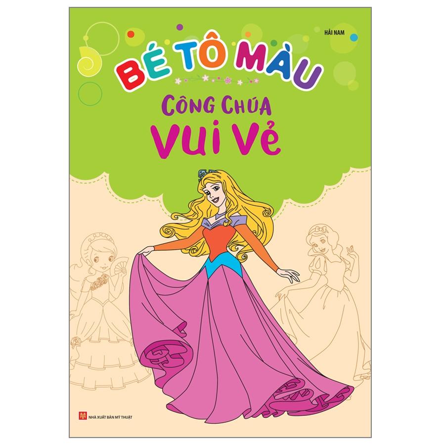 Túi Bé Tô Màu Công Chúa ( 6 Cuốn )