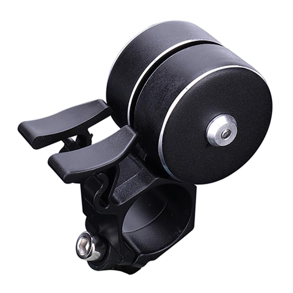 Double Bell Bicycle Ring Bell Bike Handlebar Alarm Horn Ring Black
