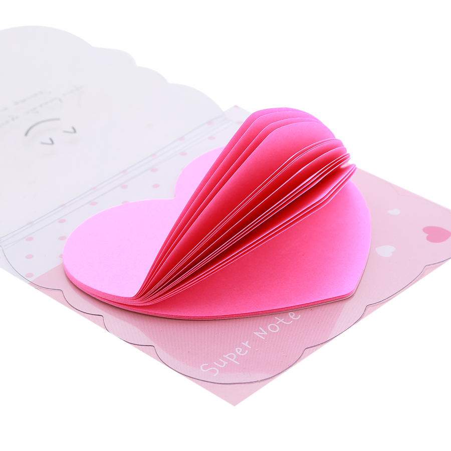 Giấy Note - Hình Trái Tim