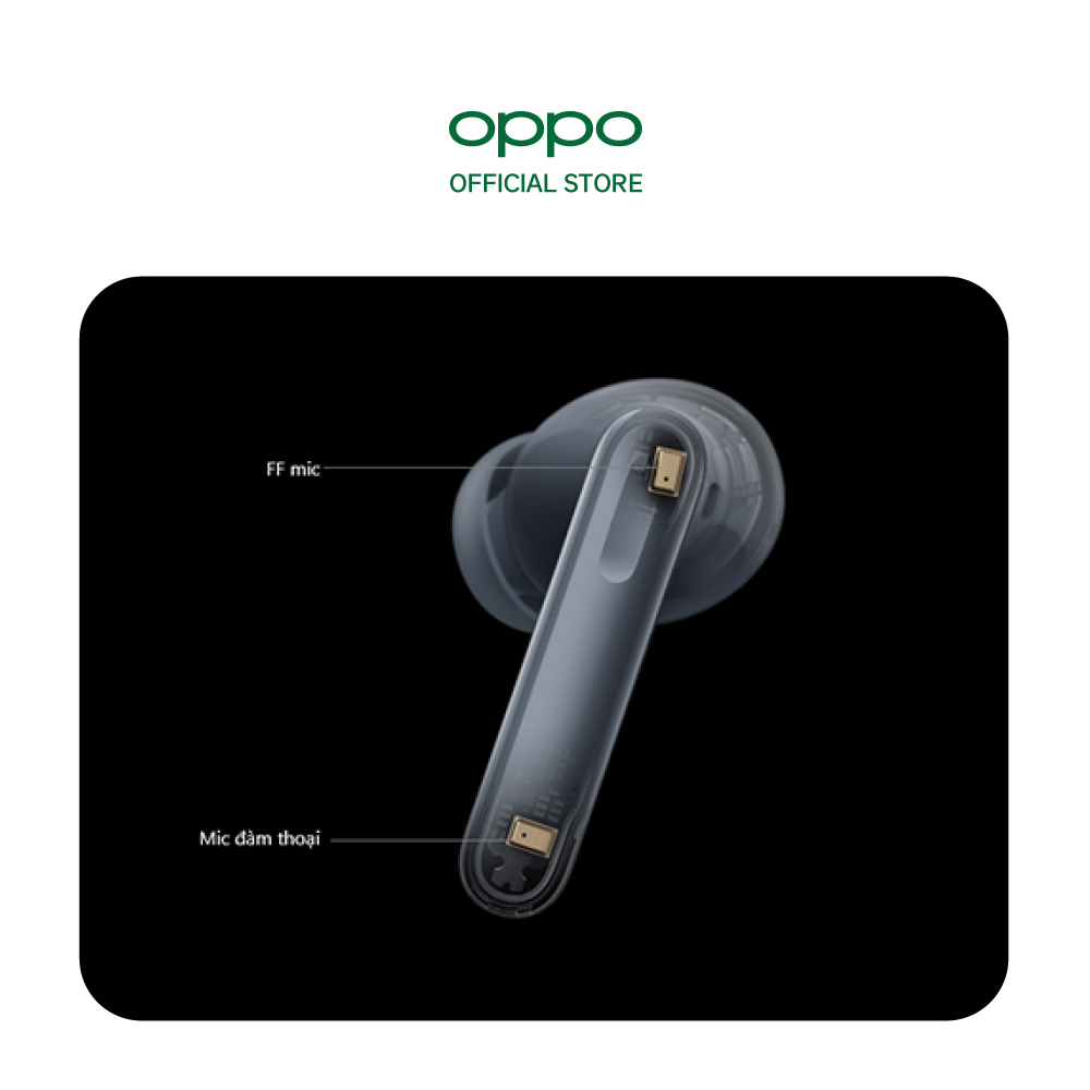 Tai Nghe True Wireless OPPO Enco Air 2 Pro | Hiệu Ứng Âm Thanh Enco Live | Drivers Dynamic 12.4mm | Hàng Chính Hãng