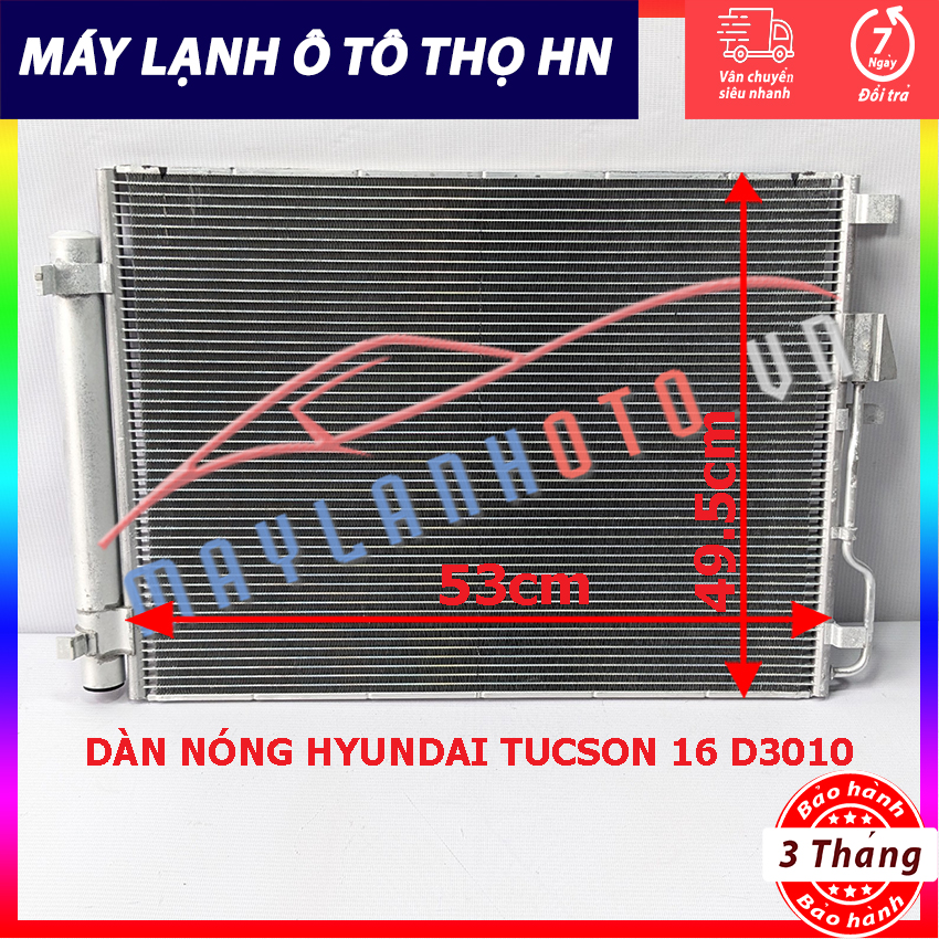Dàn nóng Hyundai Tucson đời 2016 Hàng xịn Hàn Quốc
