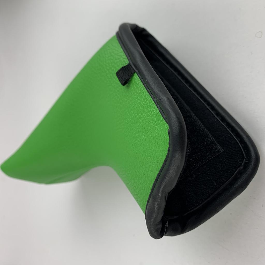 4-5pack Golf Blade Putter Head Cover Protector Club Headcover Accessories Green