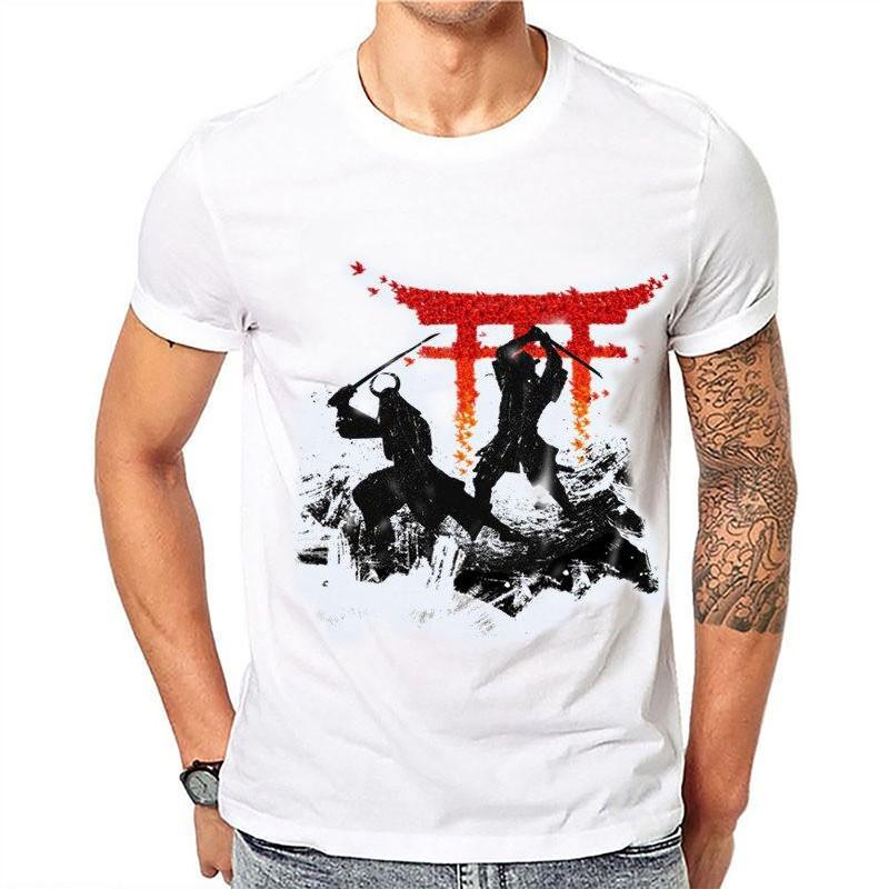 Áo phông Samurai Unisex áo ngắn tay nam nữ