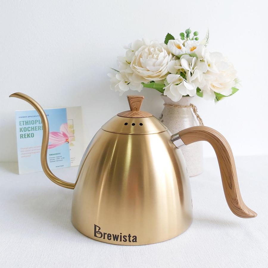 Ấm rót cà phê pour over Brewista 700ml - Vàng đồng