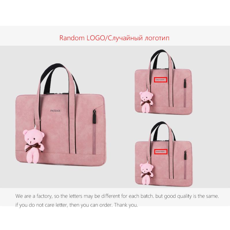 Túi Đựng Laptop Nữ Cặp Thời Trang Chống Thấm Nước Máy Tính Tay Dành Cho 12 13.3 14 15 15.6 Inch Nữ Túi Xách Tay