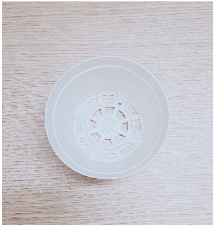 50 Chậu Nhựa Trồng Lan, Cây Cảnh Mini Fi 10cm - Màu Trắng - Cốc ươm fi 10 màu Trắng