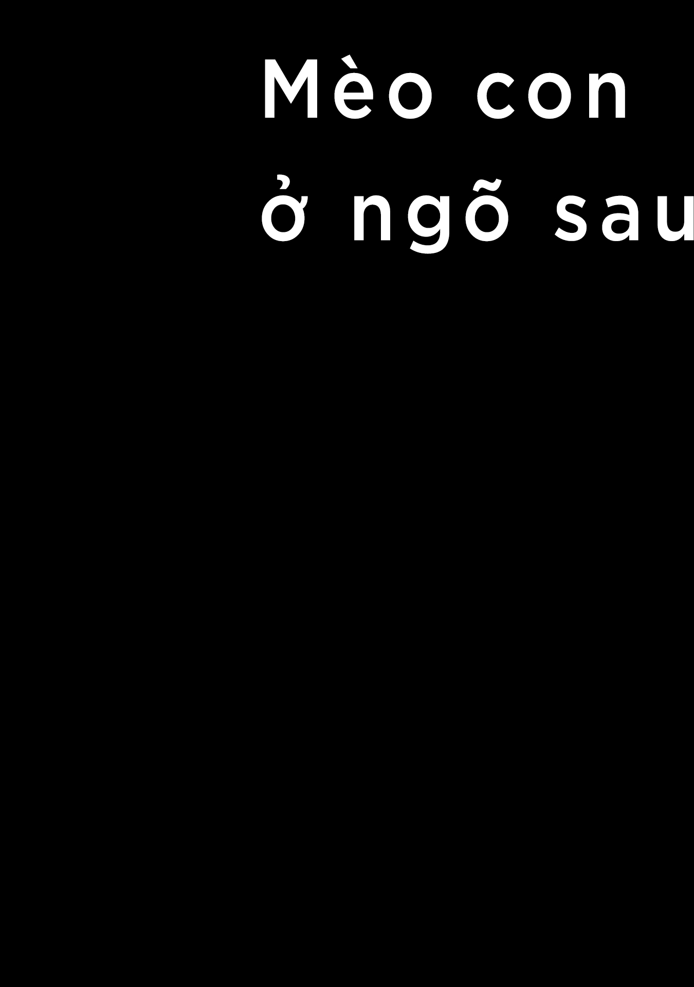 mèo con ở ngõ sau chapter 3 2