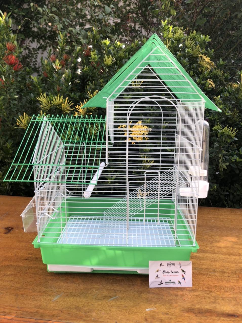 Lồng , chuồng mái nhà nhỏ mã 005 dùng nuôi yến hót, và các dòng chim nhỏ, vẹt nhỏ như lovebird, yến phụng, sóc