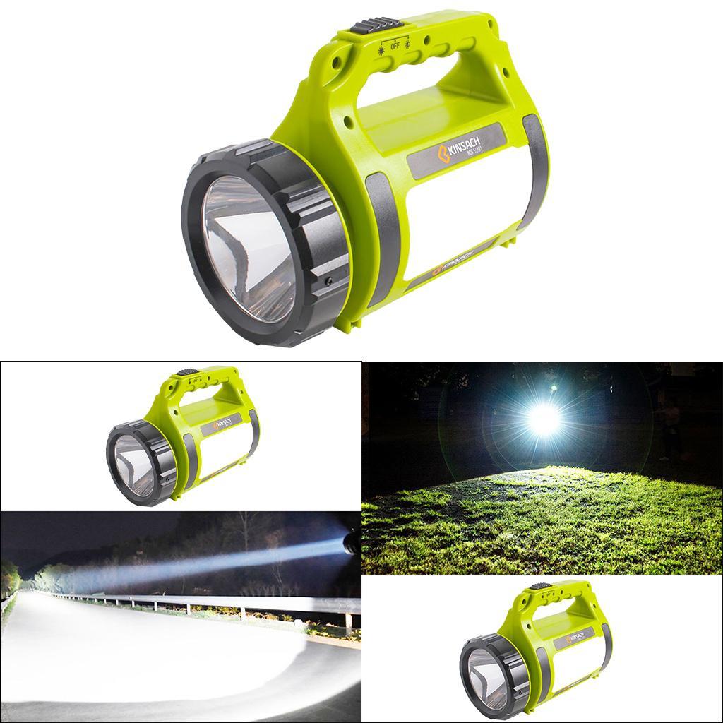 1x Searchlight Flashlight USB Rechargeable