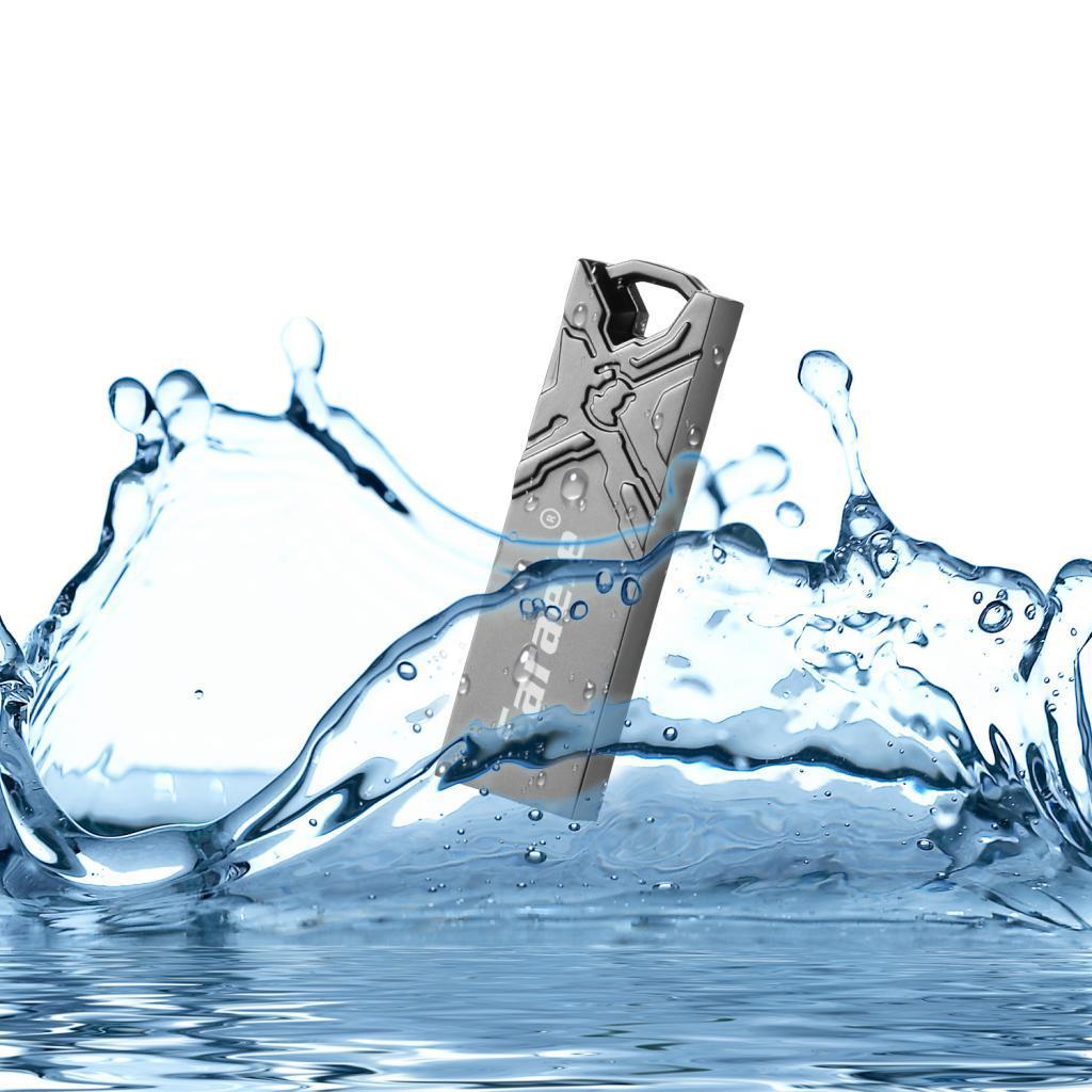 High Speed USB 2.0 Flash Drive Stylish Design for PC Computer Grey 8GB