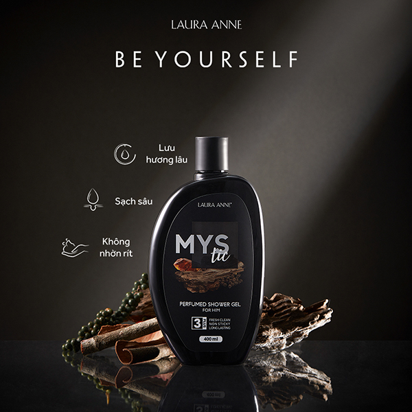 Sữa Tắm Nước Hoa Laura Anne Mystic For Him 400ml