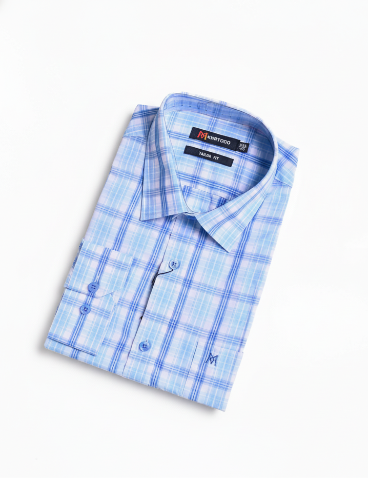 Áo Sơ mi tay dài Khatoco sale 374k ( giá tem 468k)