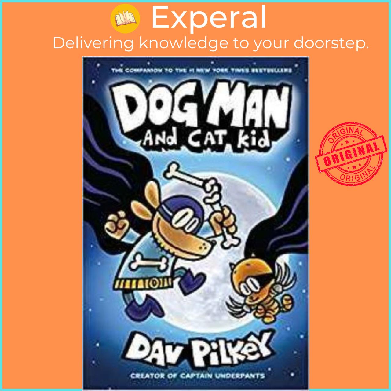 Sách - Dog Man 4: Dog Man and Cat Kid by unknown,Dav Pilkey