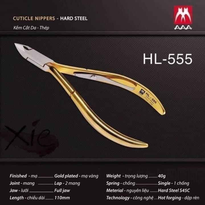 kìm nhặt da AAA Hl555, kềm cắt da AAA Hl555