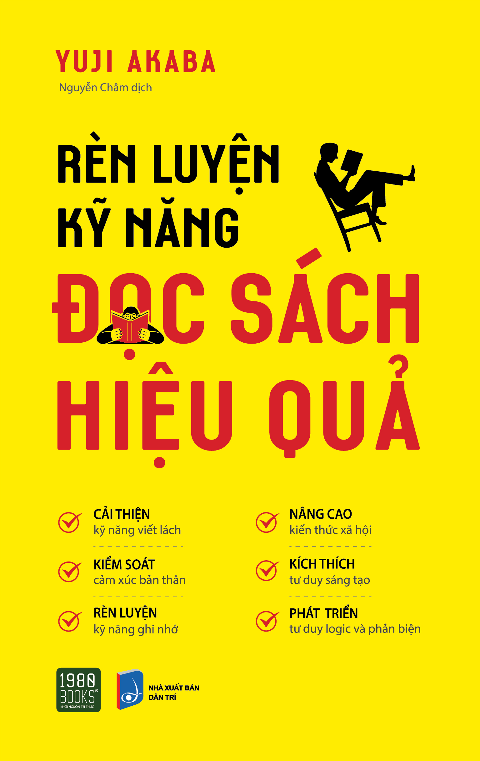 Rèn luyện kỹ năng đọc sách hiệu quả - Yuji Akaba (1980BOOKS HCM)