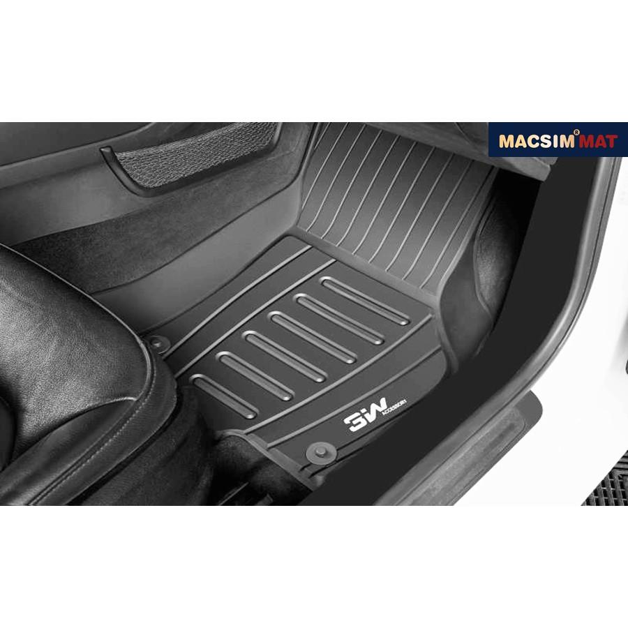 Thảm lót sàn ô tô Audi Q3 2011-2018 chất liệu TPE cao cấp thiết kế sang tronghj tinh xảo, thương hiệu 3W Macsim