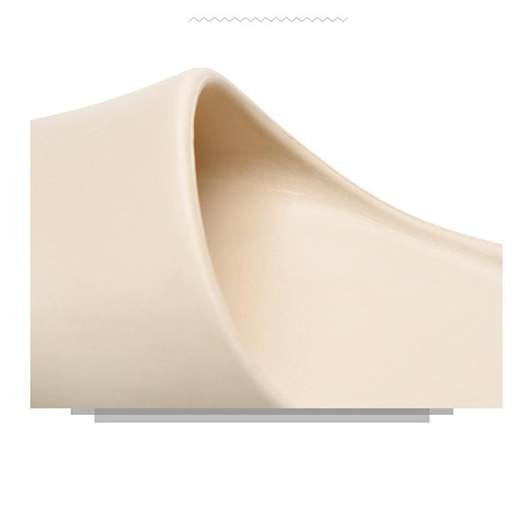 Dép quai ngang unisex độn đế YZ-Slide 5cm đúc nguyên khối đi siêu êm NG-50 (FORM TO ĐẶT LÙI 1 SIZE