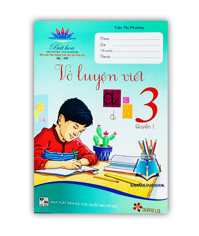 Sách - Vở luyện viết 3 - cánh diều