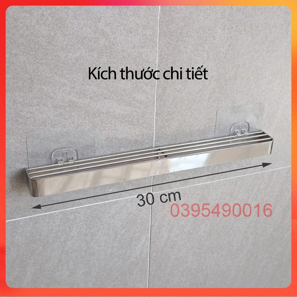 Kệ để dao dán tường inox 304 cao cấp giá cài dao 3 ngăn kệ treo dao nhà bếp ống cắm dao, không khoan tiện dụng