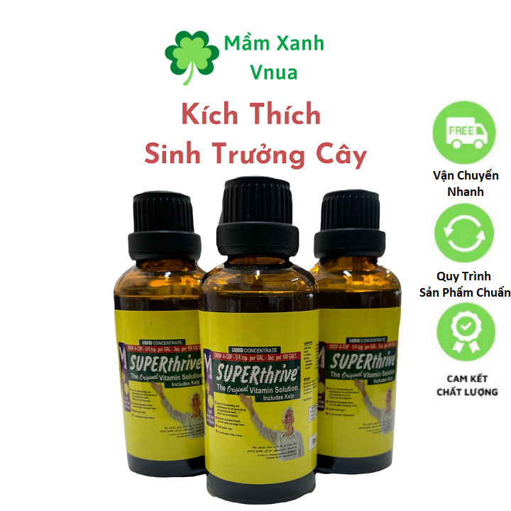 Phân Bón Kích Thích Sinh Trưởng Cây Trồng SUPER THRIVE 50ml