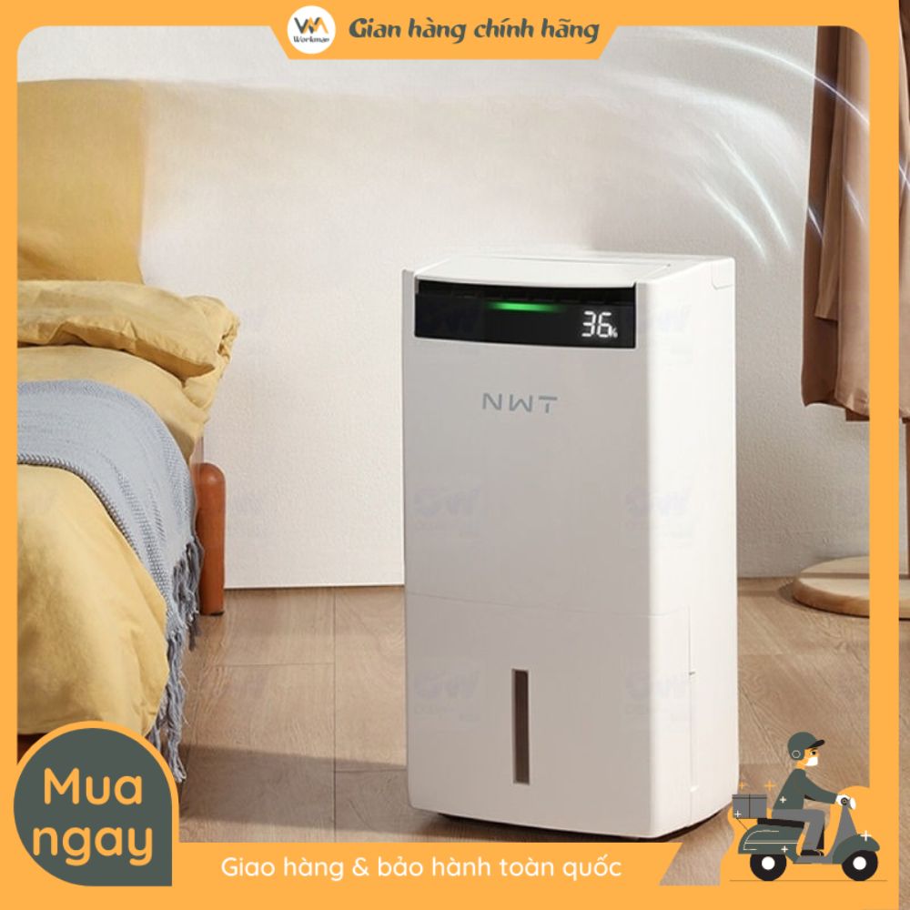 Máy hút ẩm thông minh Xiaomi New Widetech 24L – Cân bằng độ ẩm lý tưởng - Mẫu mới 2023