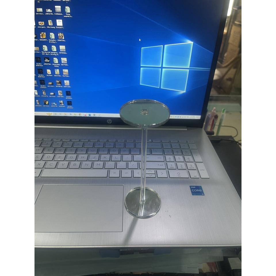 Kệ/giá đỡ mica trưng bày đồ trang sức nhẫn, bông tai, nhiều kích thước, nhiều màu