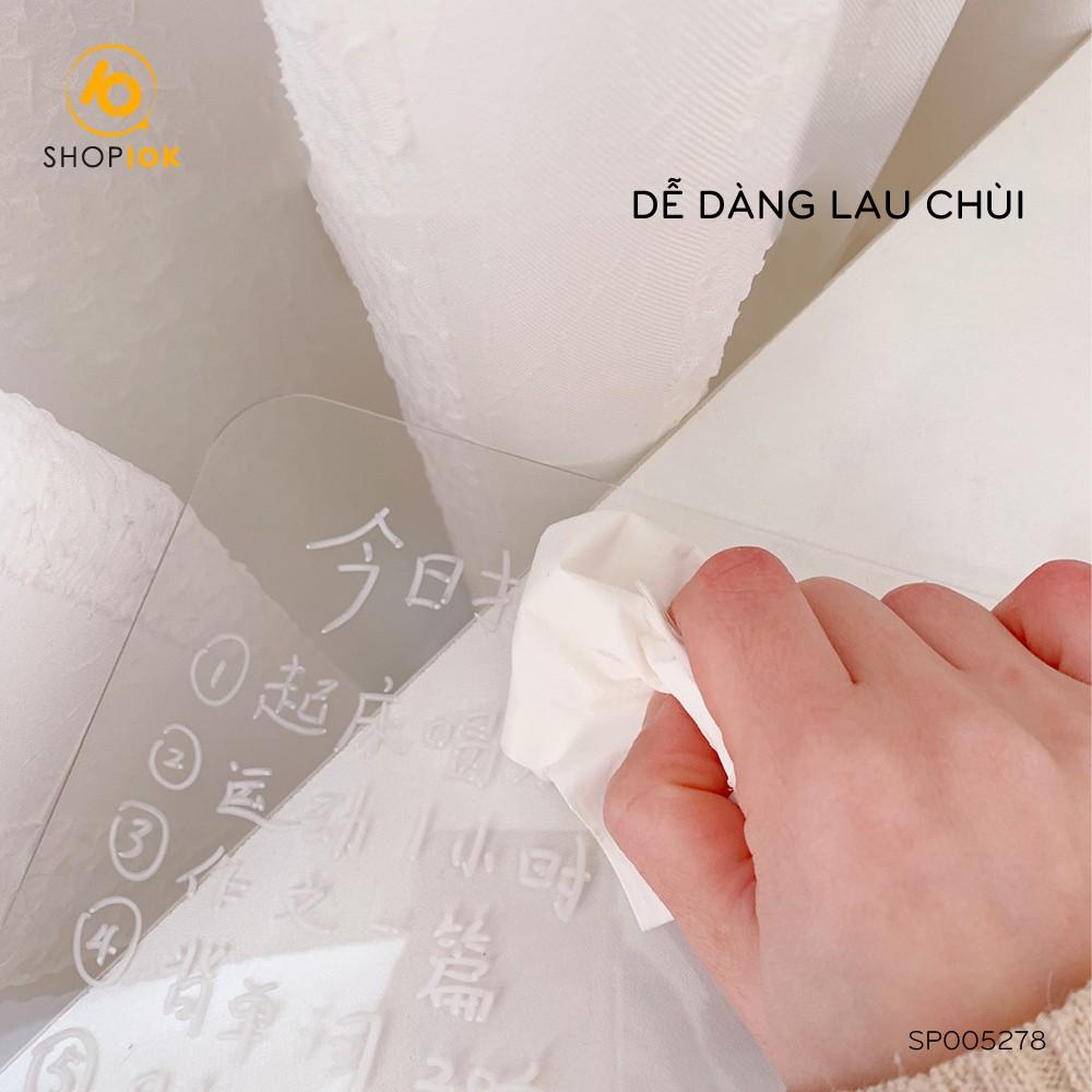 Bảng ghi nhớ hàng ngày, ghi chú thông tin quan trọng kích thước 20x30 cm kèm bút - SP005278