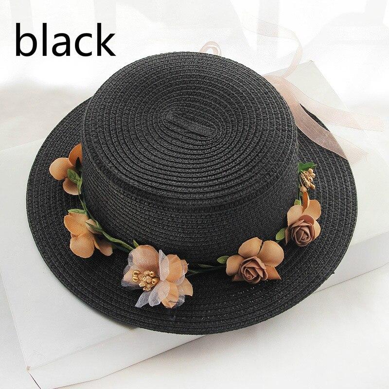 Ladies Hat Summer Outdoor Travel Beach Sun Hat Foldable Color Straw Hat Hiking Hat Fashion Trend Student Bucket Hat
