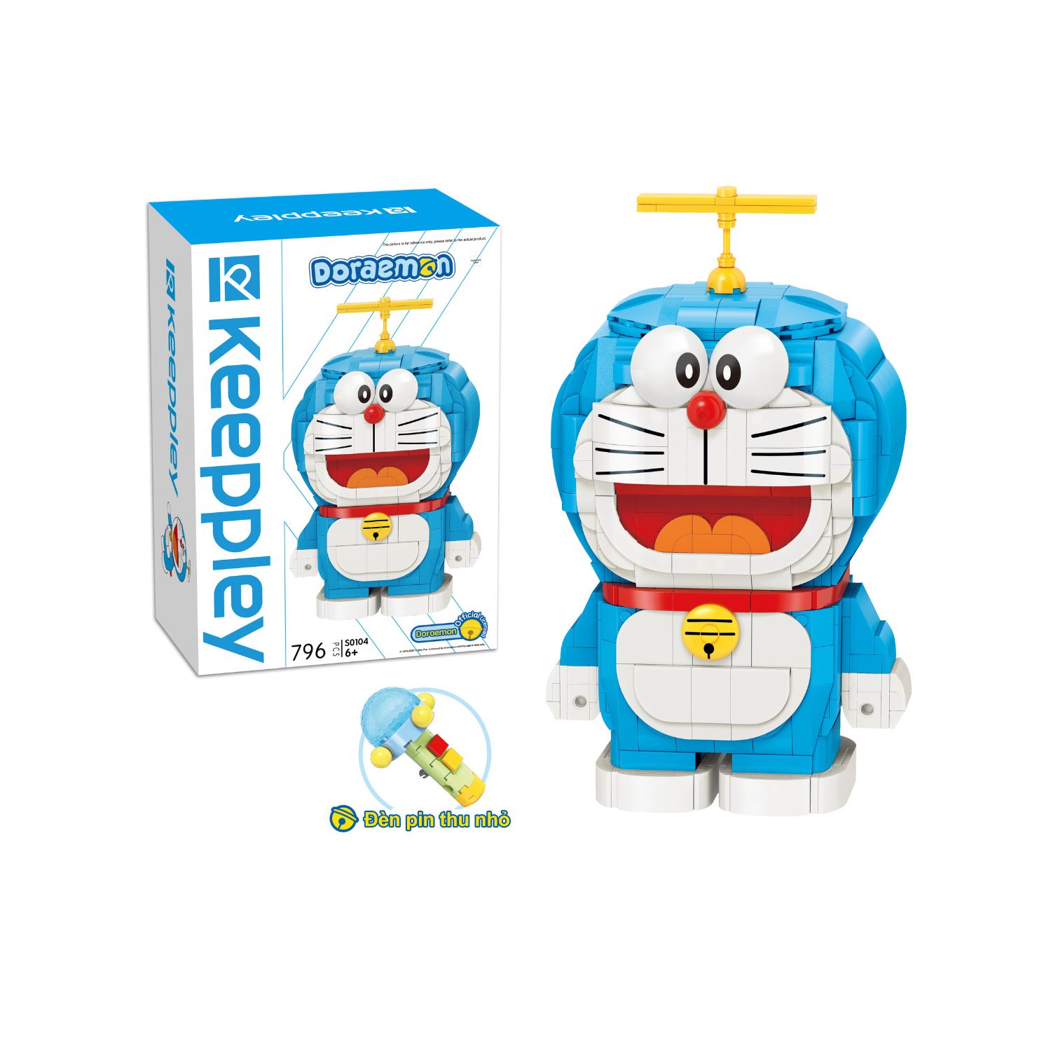 Đồ Chơi Lắp Ráp KEEPPLEY Doraemon S0104 - Herbie Toys