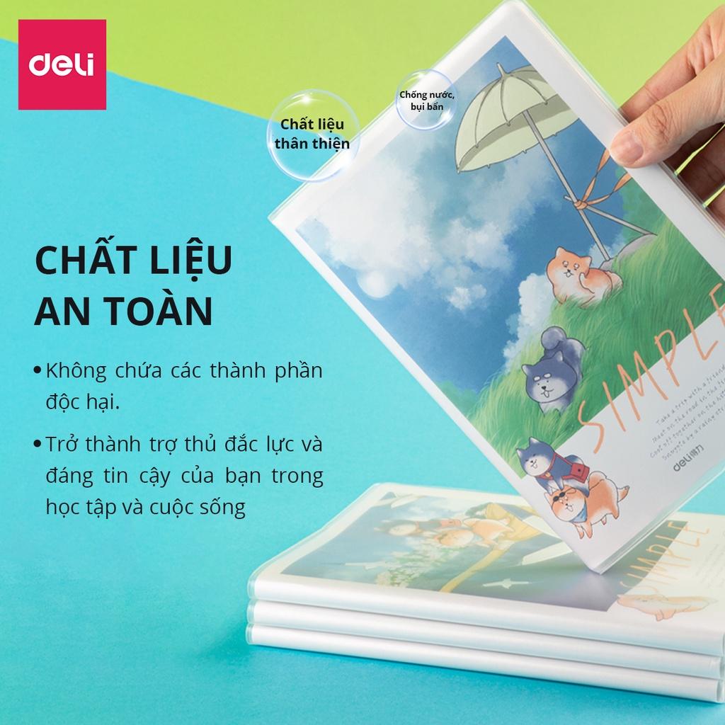 Sổ Tay Ghi Chép Bìa Nhựa Dán Gáy A5 144 Trang Không Thấm Nước Họa Tiết Shiba Vui Nhộn - Phù Hợp Làm Sổ Kế Hoach Planner, Viết Nhật Kí, Sử Dụng Như Tập Vở Học Sinh - T3272