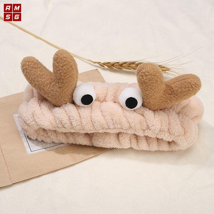Băng đô rửa mặt sừng hươu ngộ nghĩnh