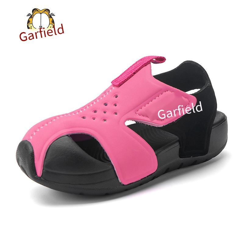 Giày trẻ em giá thấp nhất giày lưới màu đỏ giày chạy bộ phiên bản Hàn Quốc giày chạy bộ tăng chiều cao
